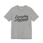 Everyday Ascend - Motivational Shirt, Signature Black Script Tee