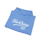 Time4Change Collab Hooded Sweatshirt, White Script Logo