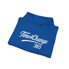 Time4Change Collab Hooded Sweatshirt, White Script Logo