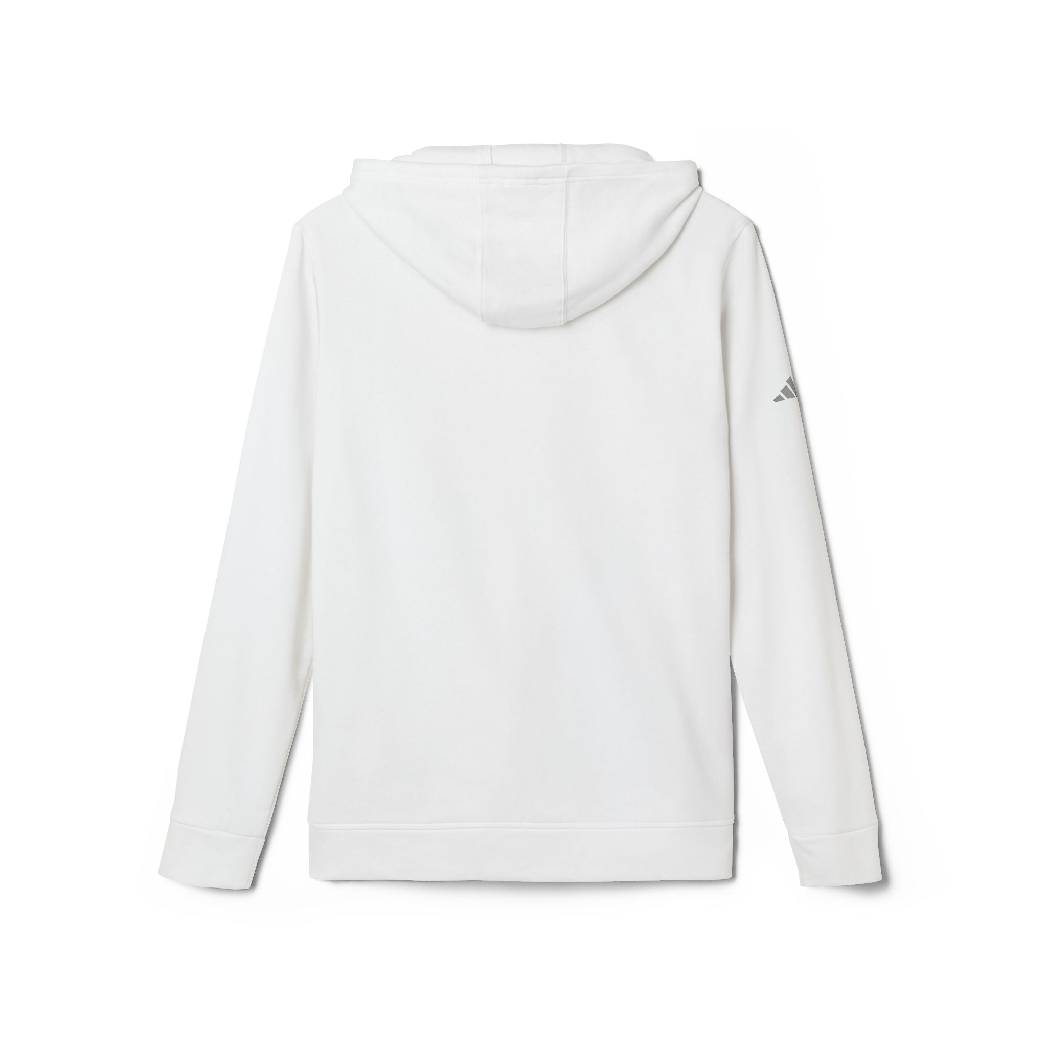 Adidas Everyday Ascend Hoodie — White Script Motivational Pullover