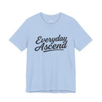 Everyday Ascend - Motivational Shirt, Signature Black Script Tee