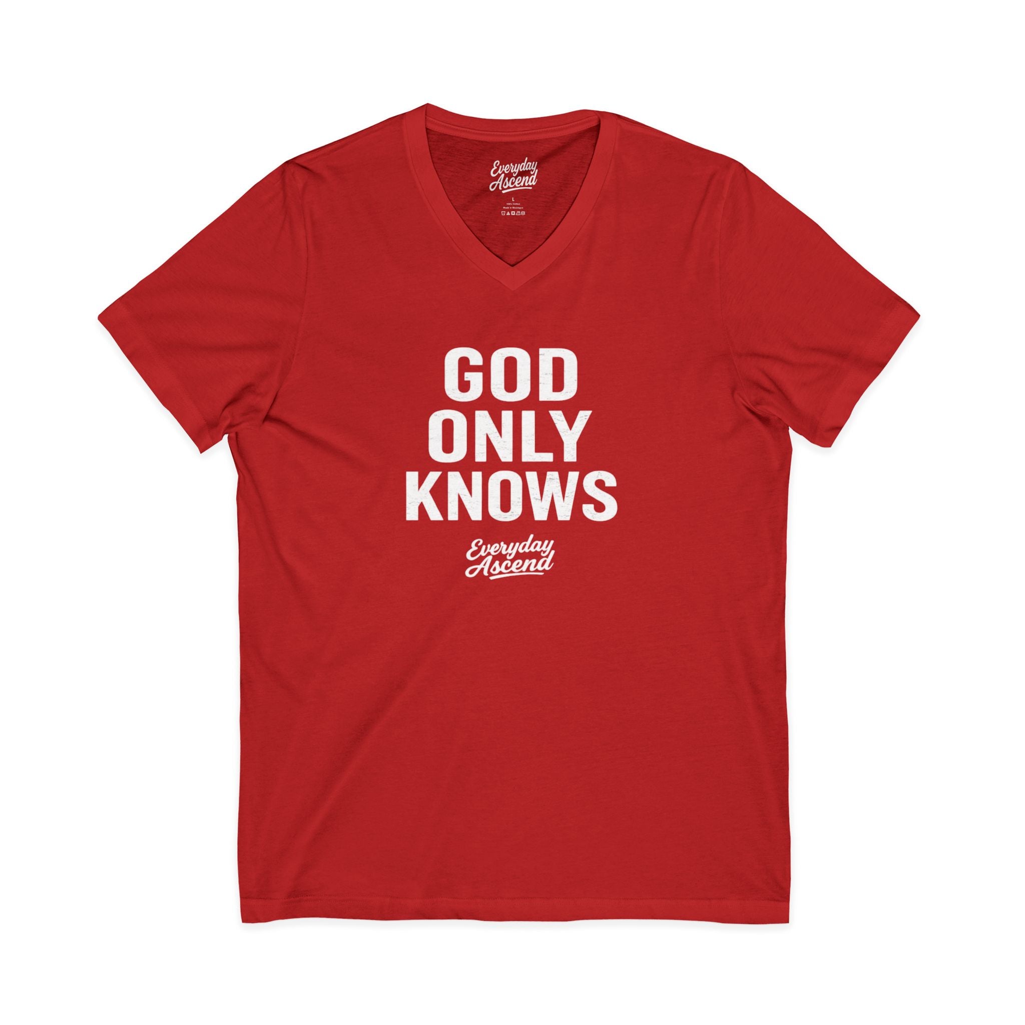 God Only Knows V-Neck Tee