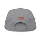 Detroit Vintage Script Embroidered Flat Bill