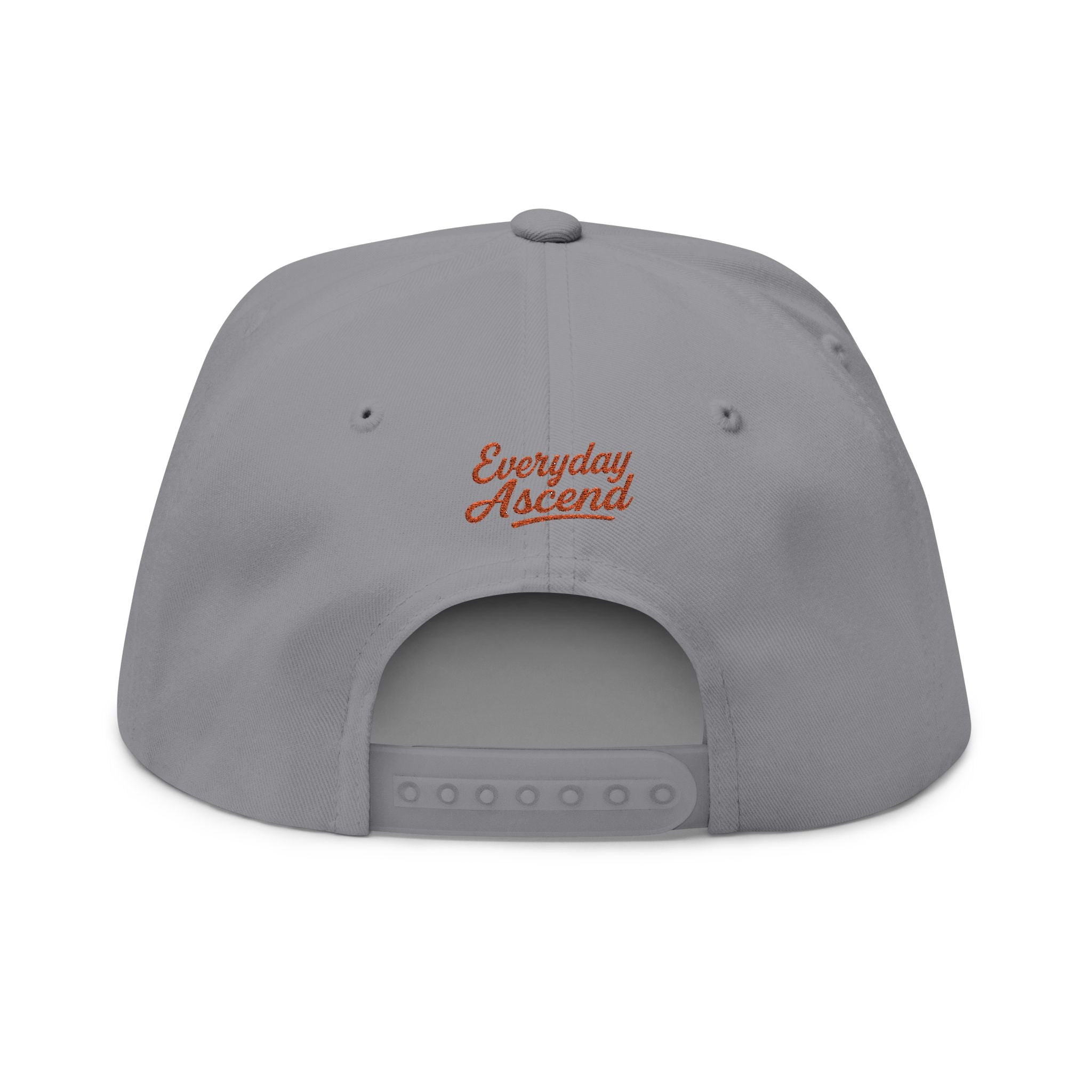 Detroit Vintage Script Embroidered Flat Bill