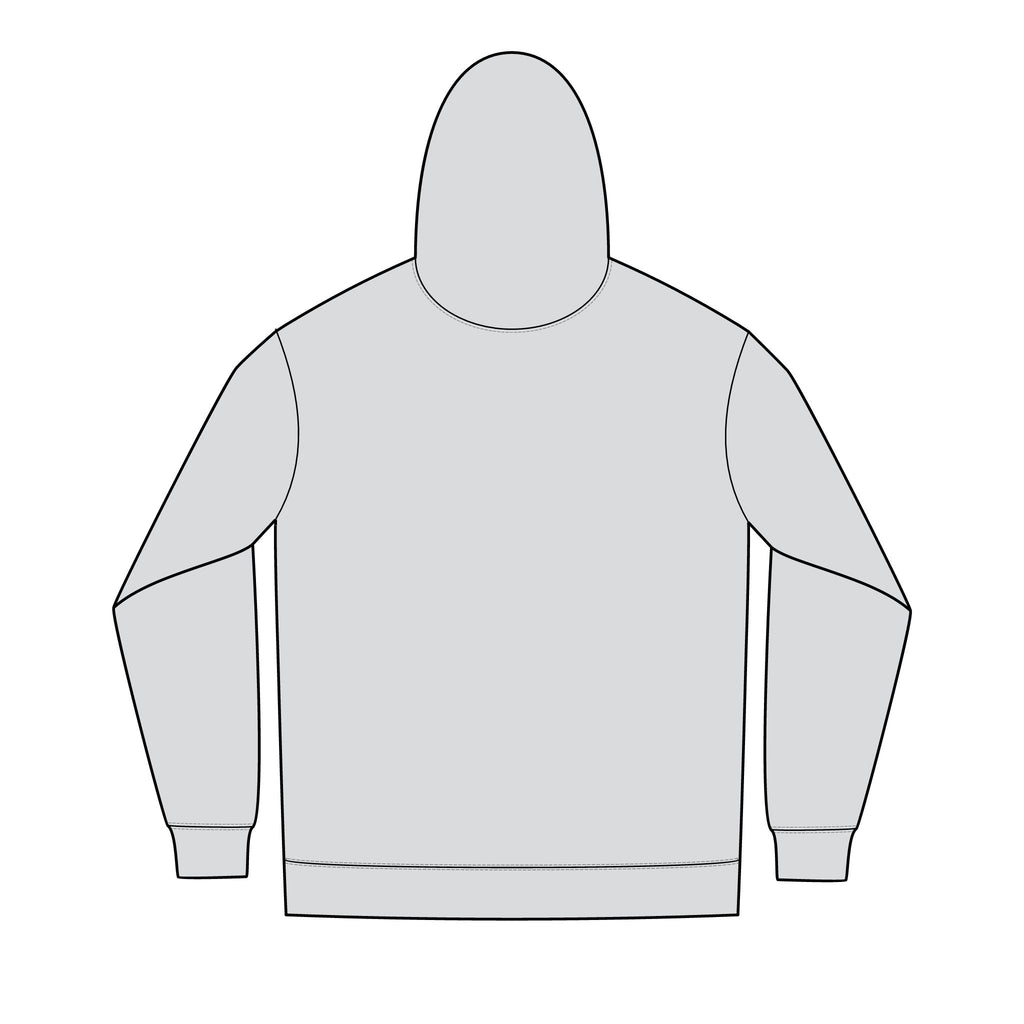 Everyday Ascend Embroidered Black Script Zip Fleece Hoodie