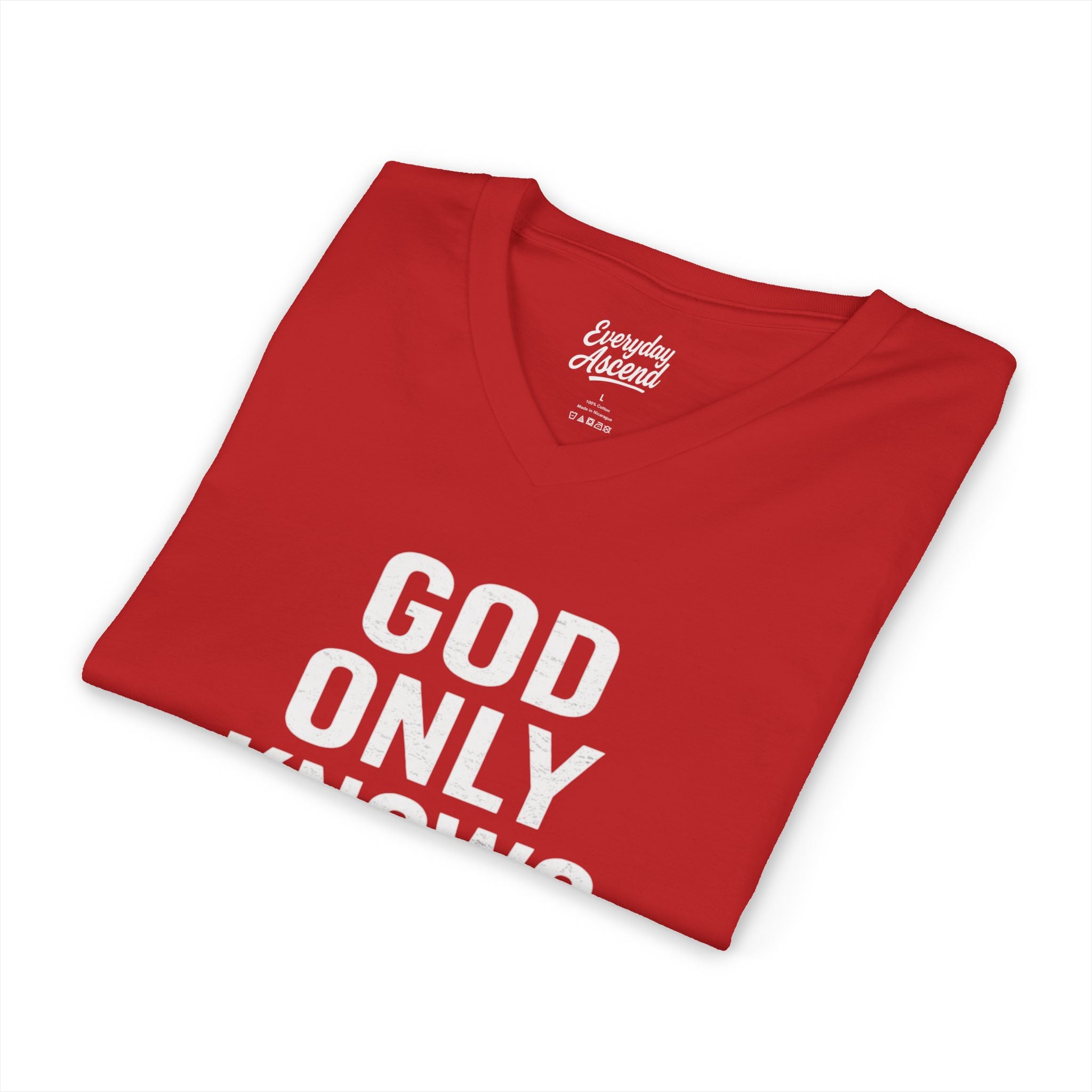 God Only Knows V-Neck Tee
