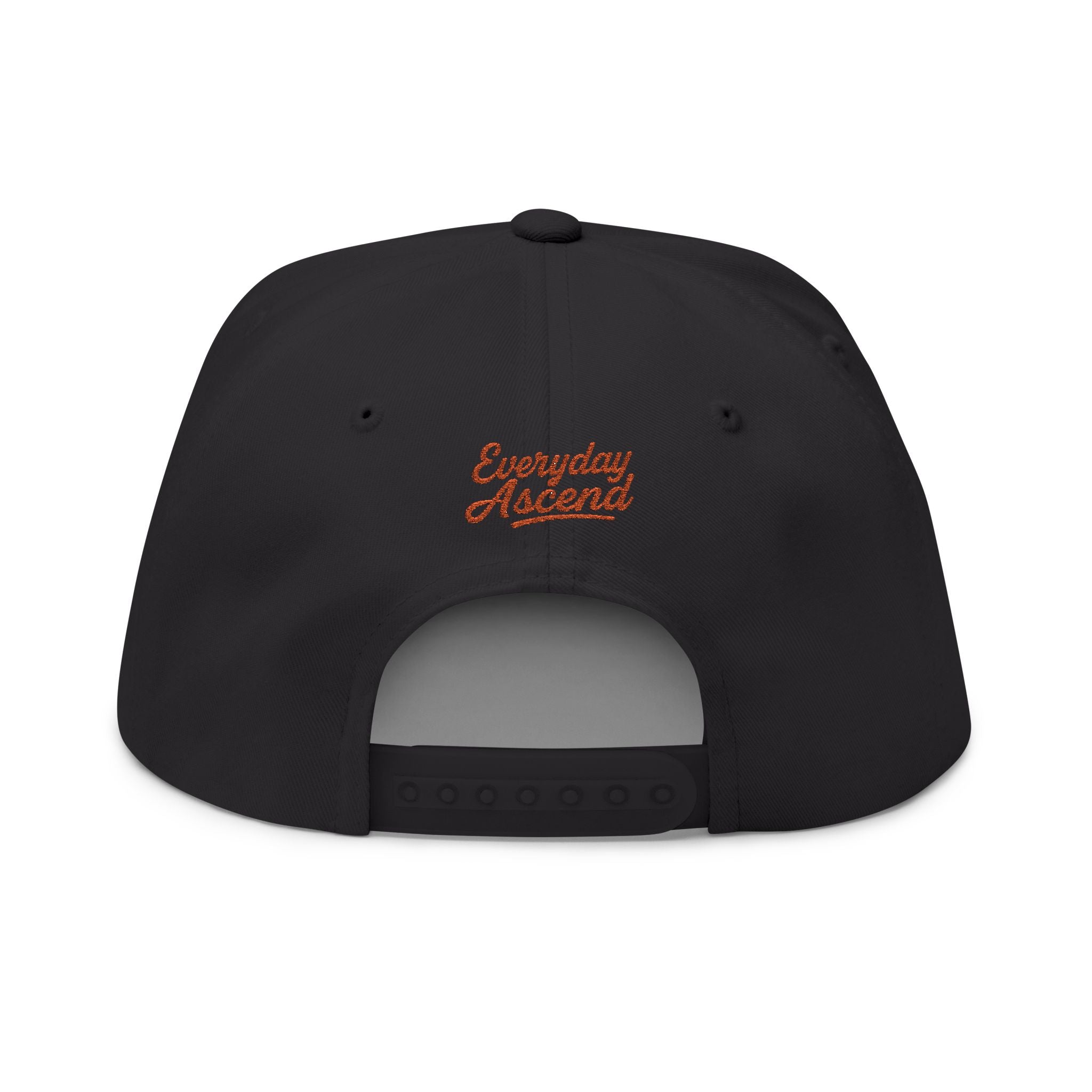 Detroit Vintage Script Embroidered Flat Bill