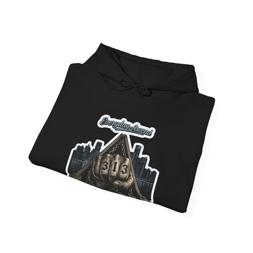 Detroit 313 Fist Hoodie