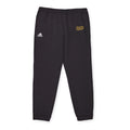 Adidas Everyday Ascend Black & Gold Signature Script Fleece Joggers –  Athletic Sweatpants