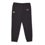 Adidas Everyday Ascend Black & Gold Signature Script Fleece Joggers –  Athletic Sweatpants