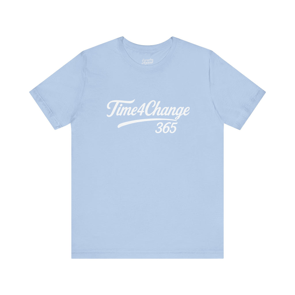 Time4Change365 Collab - Motivational Shirt, Signature Script Tee