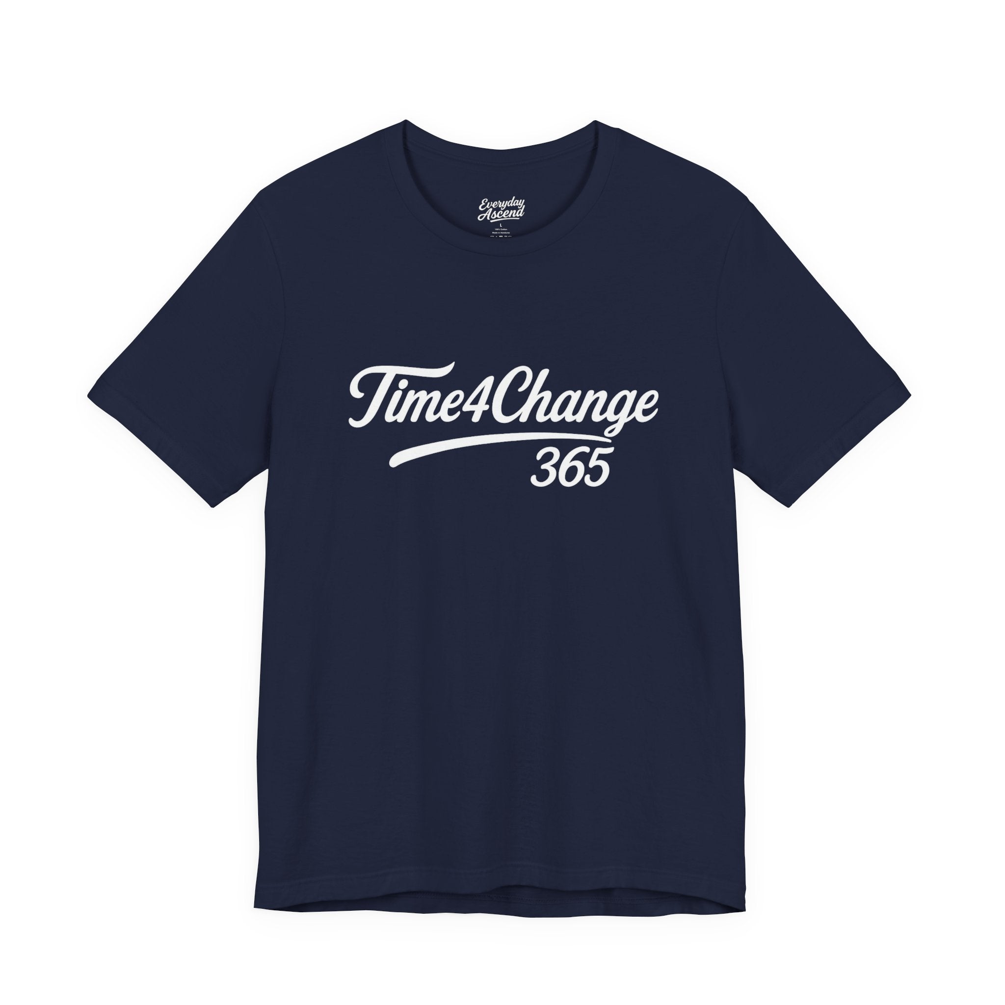 Time4Change365 Collab - Motivational Shirt, Signature Script Tee
