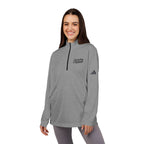 Adidas Ascend Black Script Quarter Zip Pullover