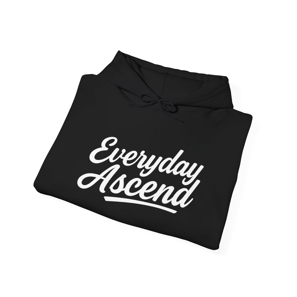 Everyday Ascend Hooded Sweatshirt, White Script Logo