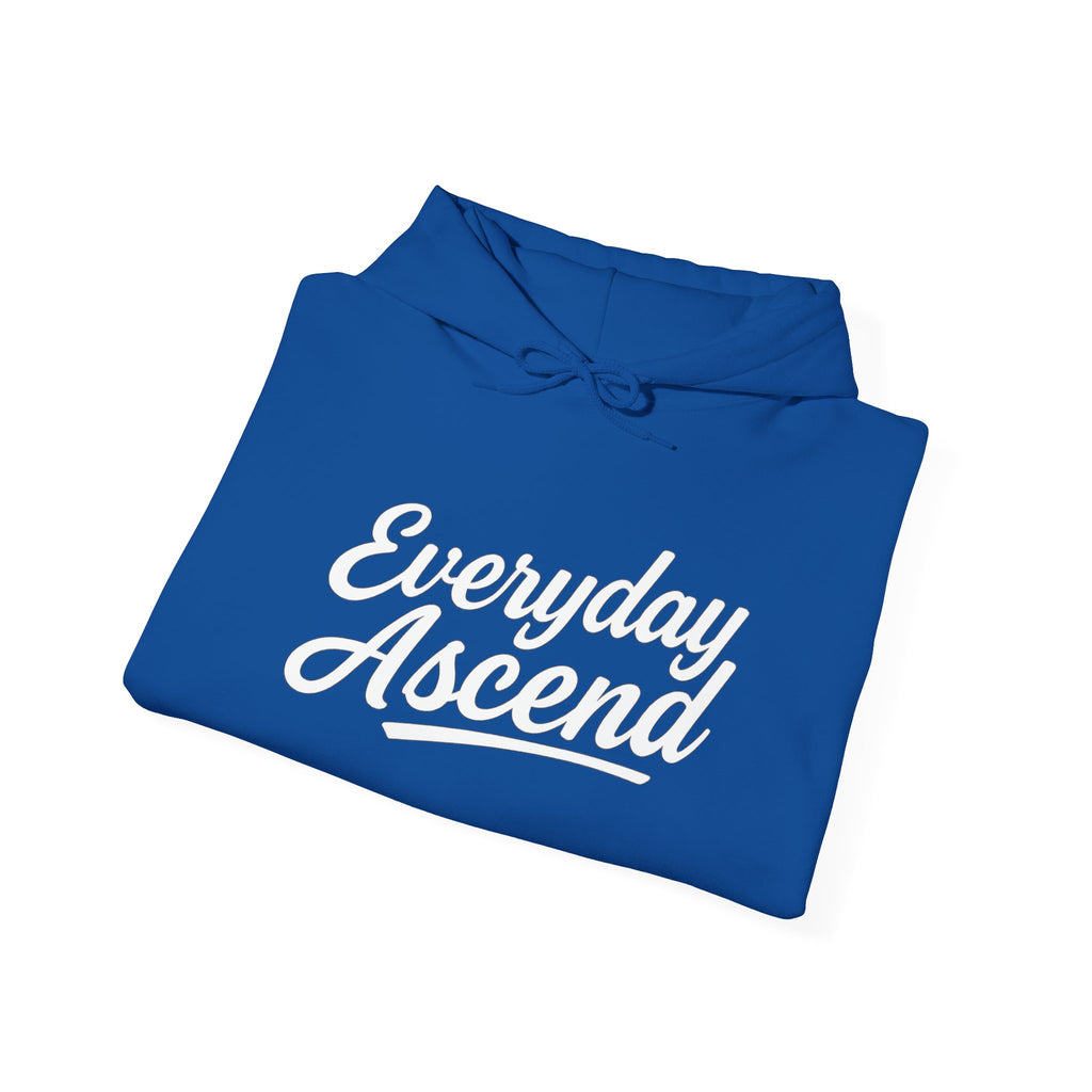 Everyday Ascend Hooded Sweatshirt, White Script Logo