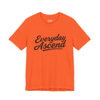 Everyday Ascend - Motivational Shirt, Signature Black Script Tee