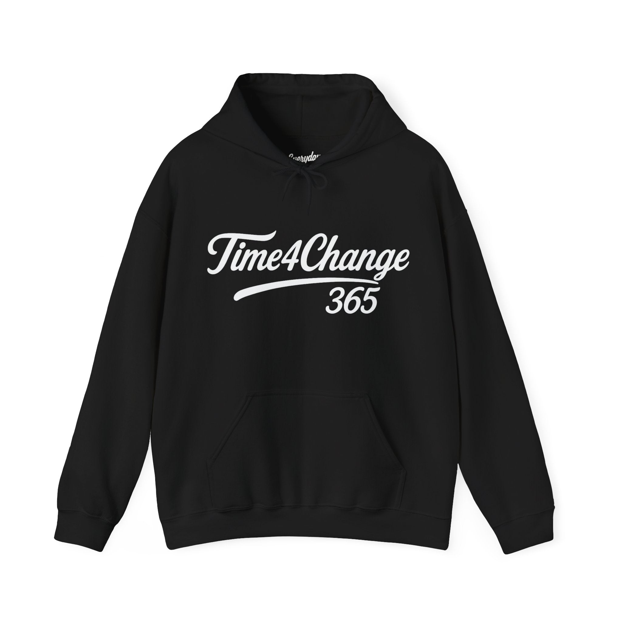 Time4Change White Script Hoodie