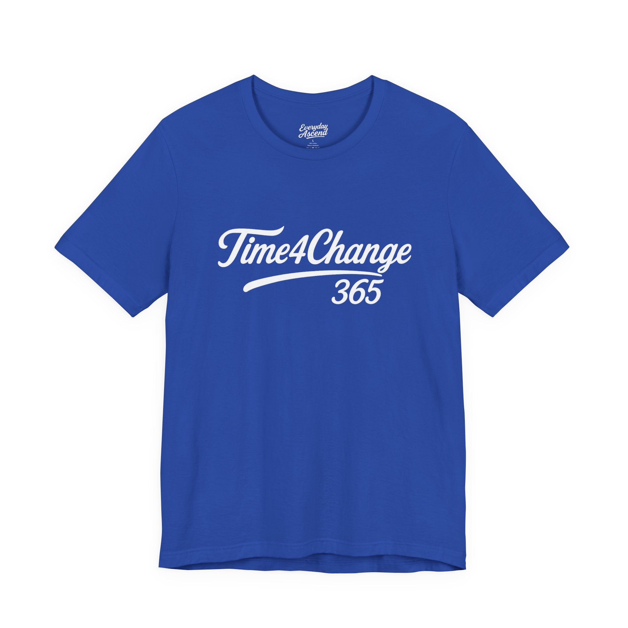 Time4Change365 Collab - Motivational Shirt, Signature Script Tee