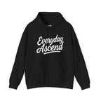 Signature White Script Hoodie