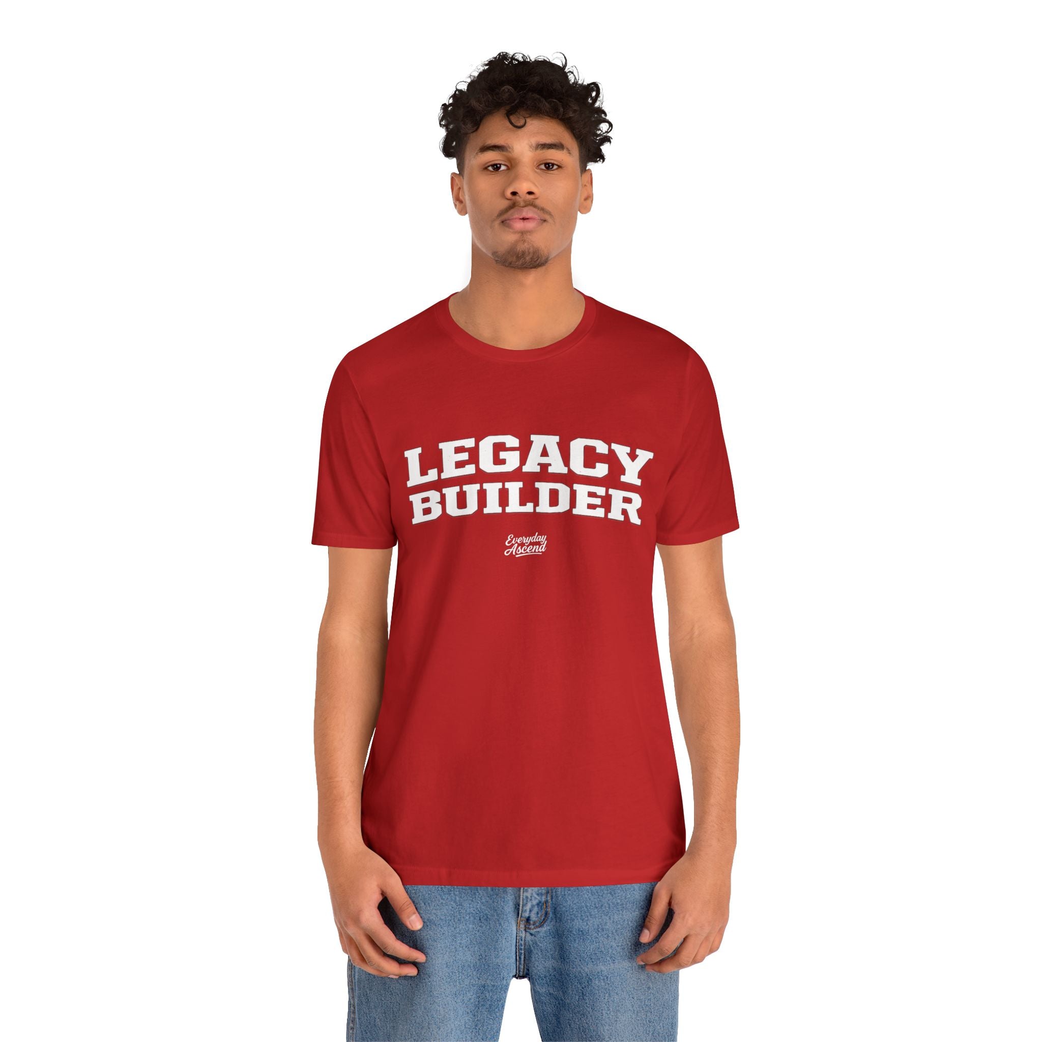 Legacy Builder T-Shirt — "Learning to Build Your Legacy" Motivational Tee