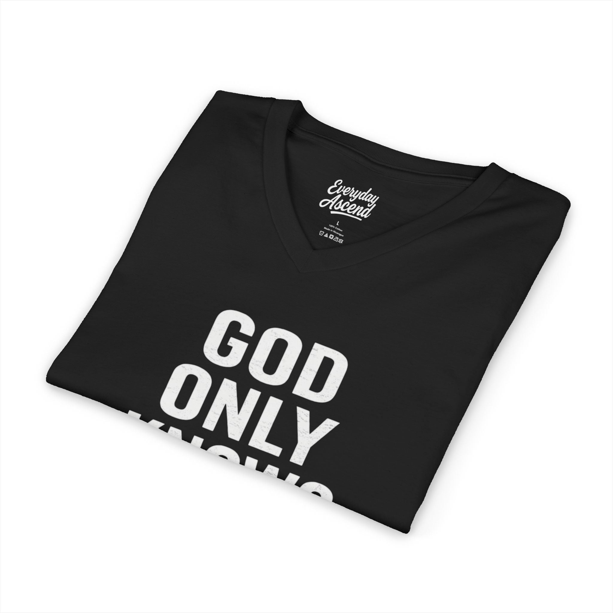 God Only Knows V-Neck Tee