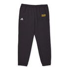 Adidas Everyday Ascend Black & Gold Signature Script Fleece Joggers –  Athletic Sweatpants