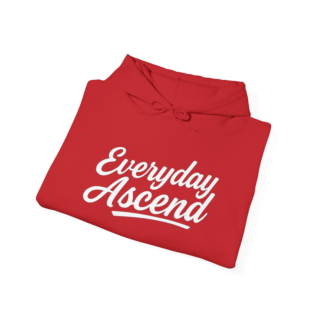 Everyday Ascend Hooded Sweatshirt, White Script Logo