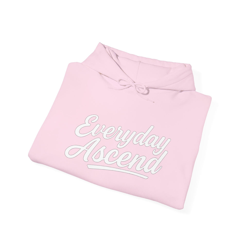 Everyday Ascend Hooded Sweatshirt, White Script Logo