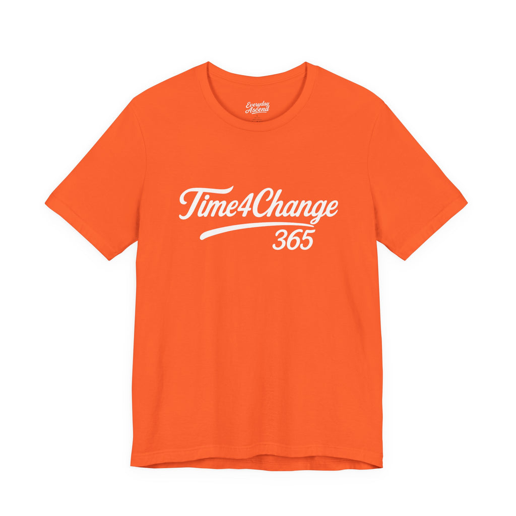 Time4Change365 Collab - Motivational Shirt, Signature Script Tee