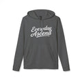 Adidas Everyday Ascend hoodie white script motivational pullover