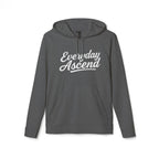 Adidas Everyday Ascend hoodie white script motivational pullover