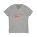 Detroit Vintage Script V-Neck Tee