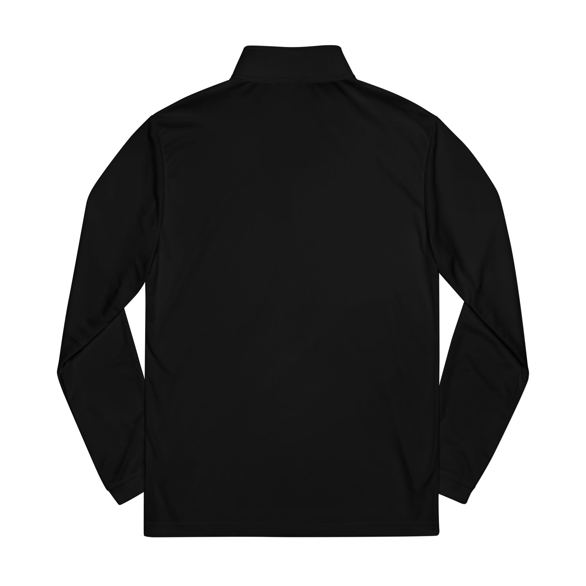 Adidas Ascend Black and Gold Signature Quarter Zip