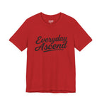 Everyday Ascend - Motivational Shirt, Signature Black Script Tee