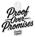 Proof Over Promises Acrylic Keychain