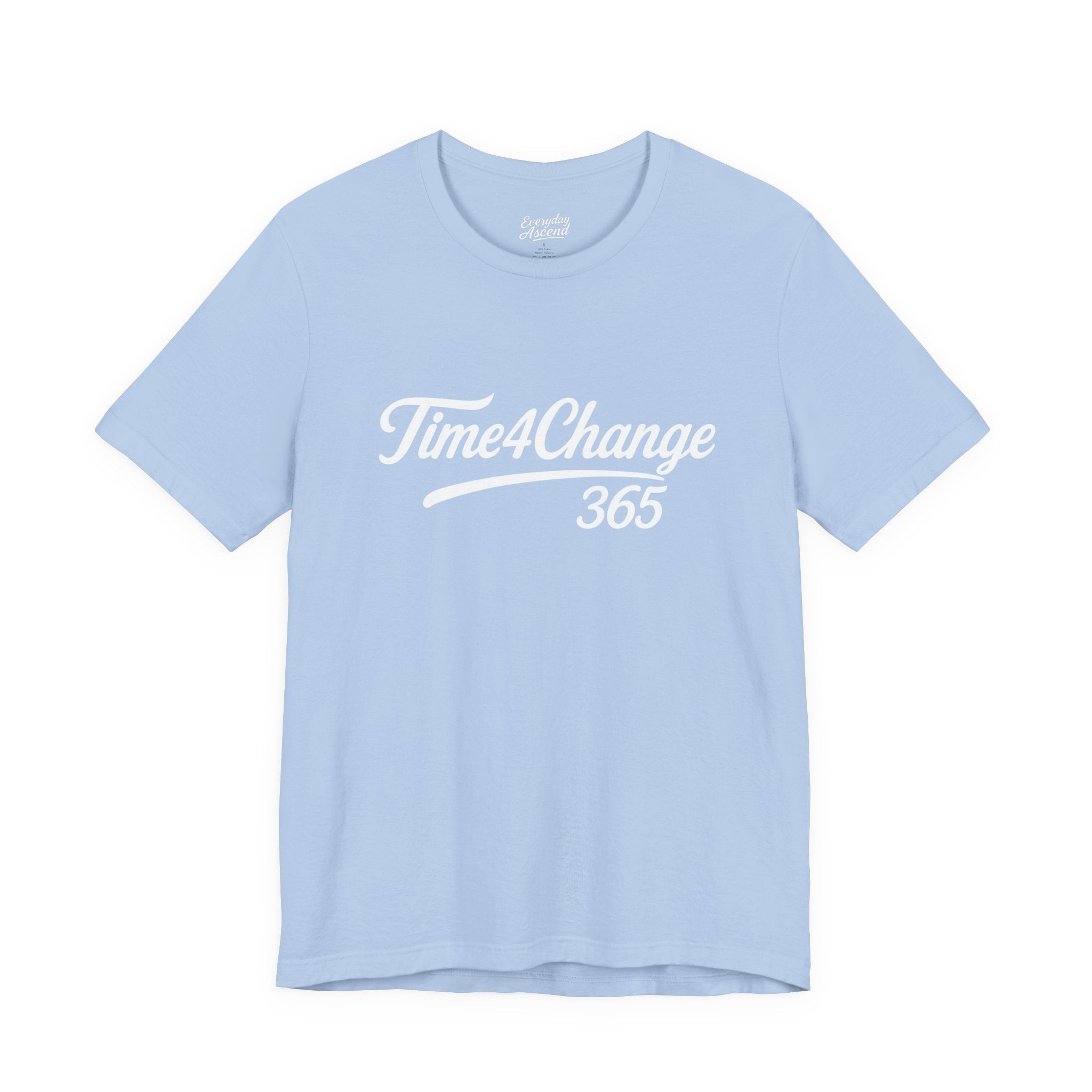 Time4Change365 Collab - Motivational Shirt, Signature Script Tee