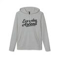 Adidas Everyday Ascend hoodie black script motivational pullover
