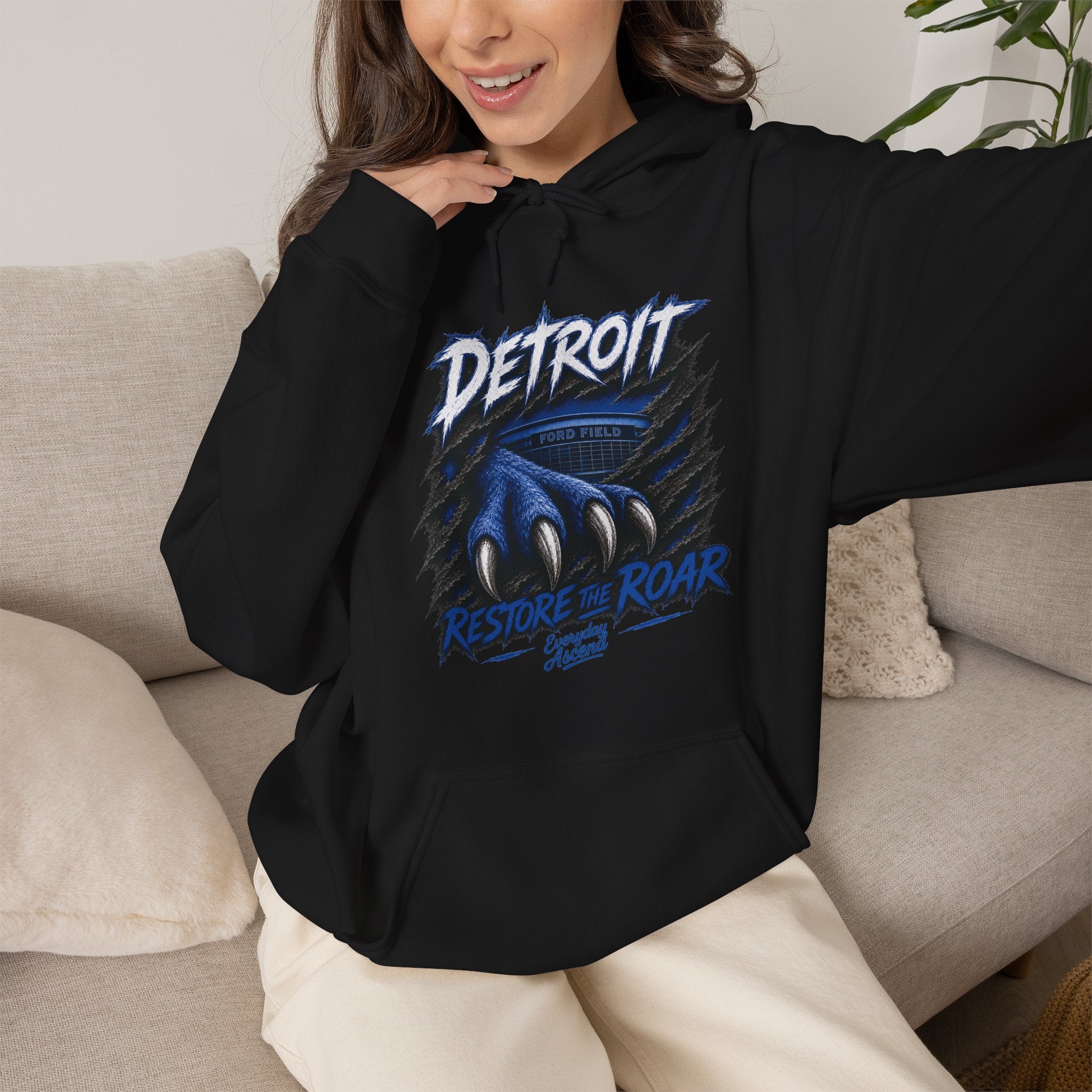 Detroit Restore The Roar Hoodie