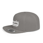 Everyday Ascend Flat Bill Snapback Hat Signature Script Logo