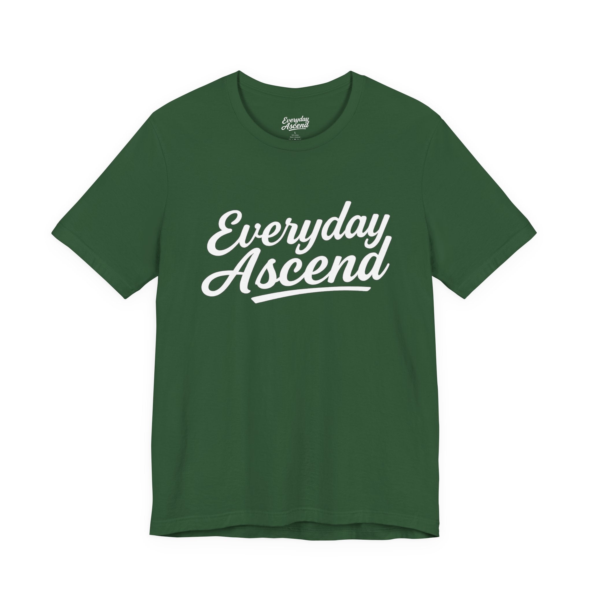 Everyday Ascend - Motivational Shirt, Signature Script Tee