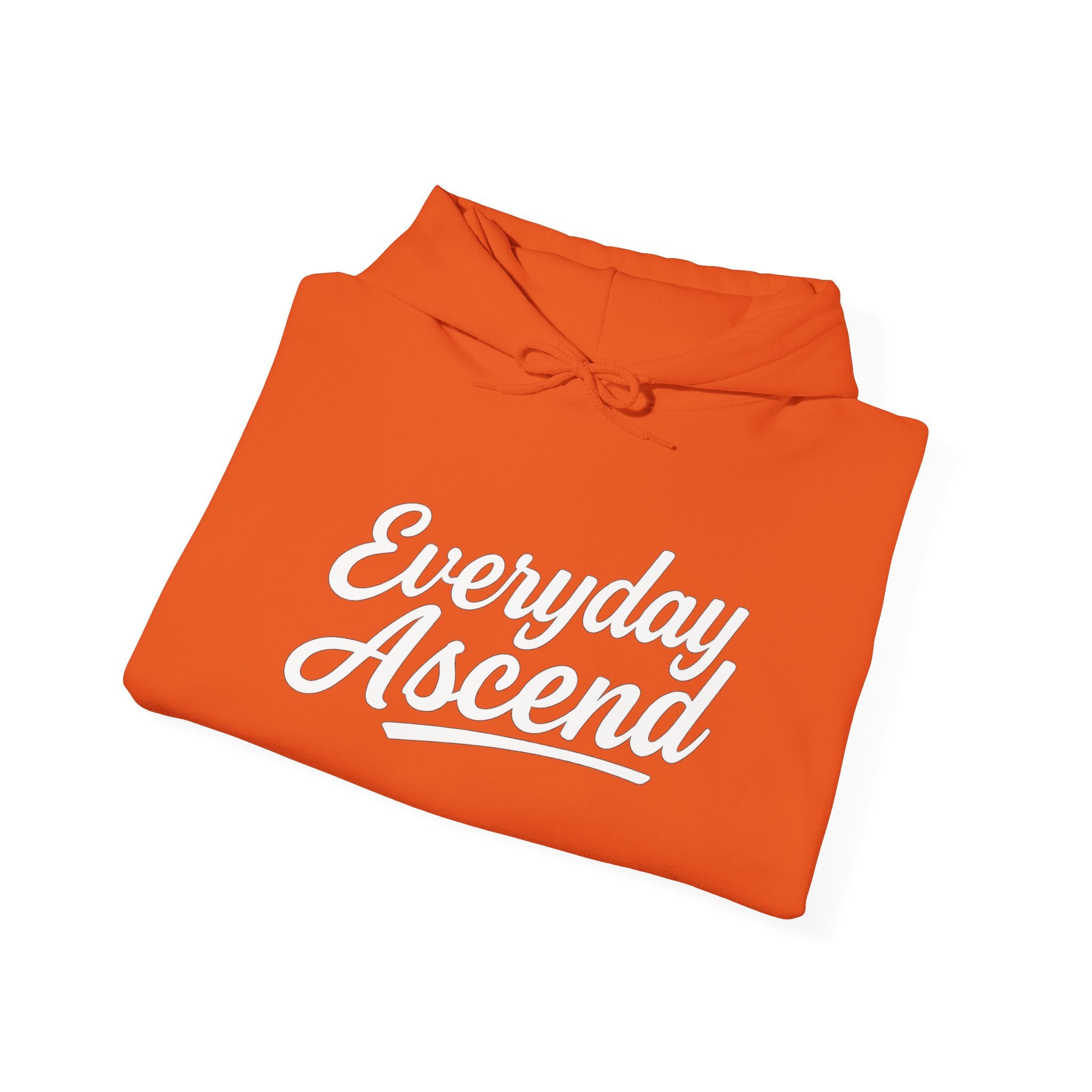 Everyday Ascend Hooded Sweatshirt, White Script Logo