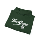 Time4Change Collab Hooded Sweatshirt, White Script Logo