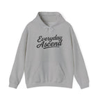 Everyday Ascend Hooded Sweatshirt, Black Script Logo