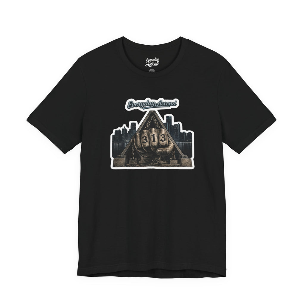Detroit 313 Fist Tee