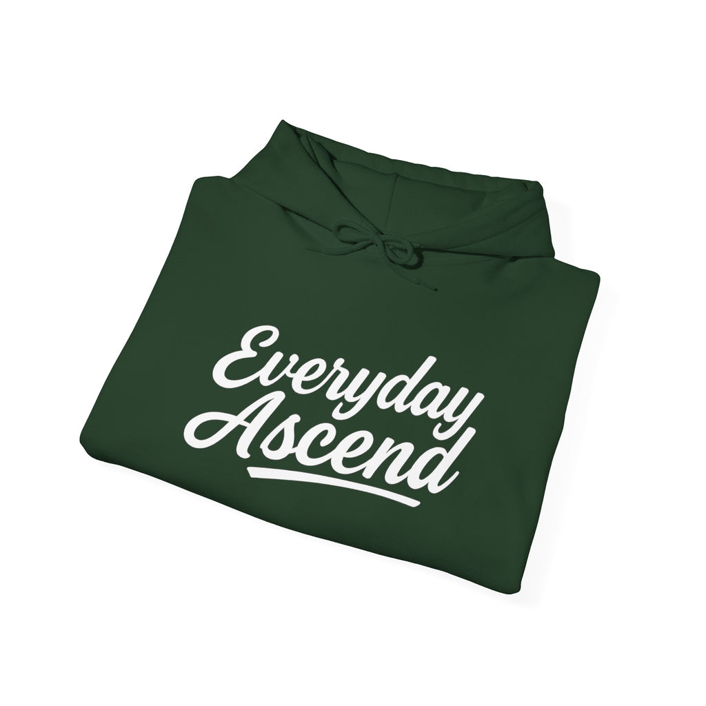 Everyday Ascend Hooded Sweatshirt, White Script Logo