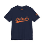 Detroit Retro Detroit Pitching Dept. Tee