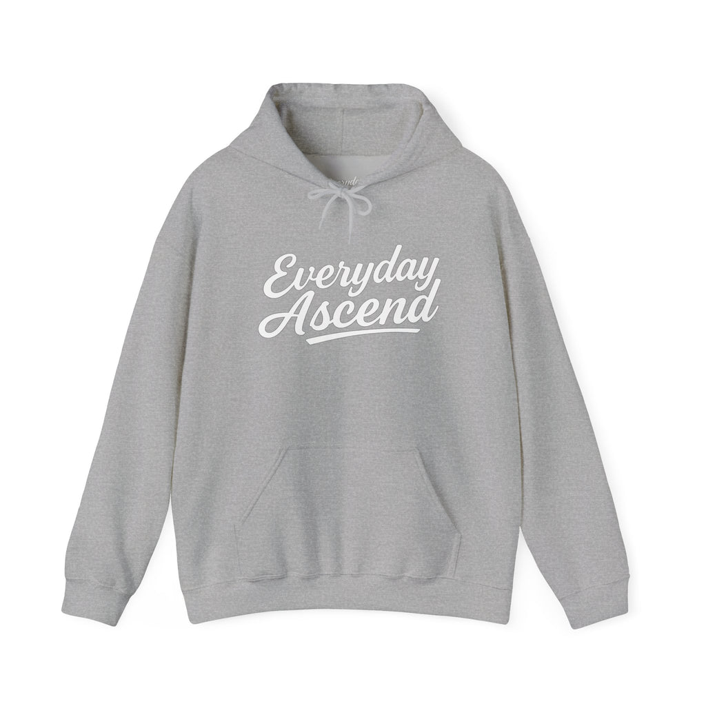 Everyday Ascend Hooded Sweatshirt, White Script Logo