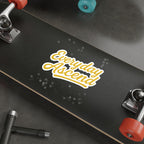 Die-Cut Stickers | Motivational Decals | Everyday Ascend Gold Signature Script Logo