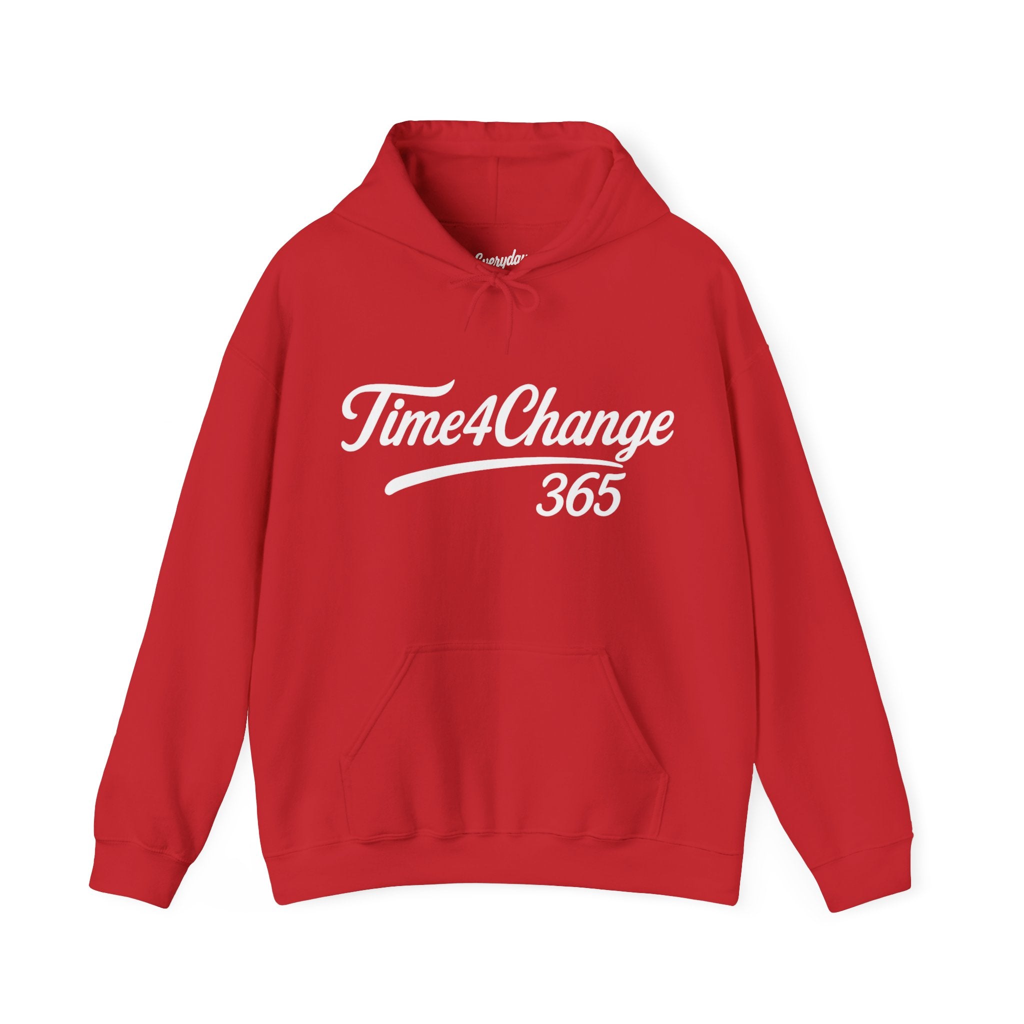 Time4Change White Script Hoodie