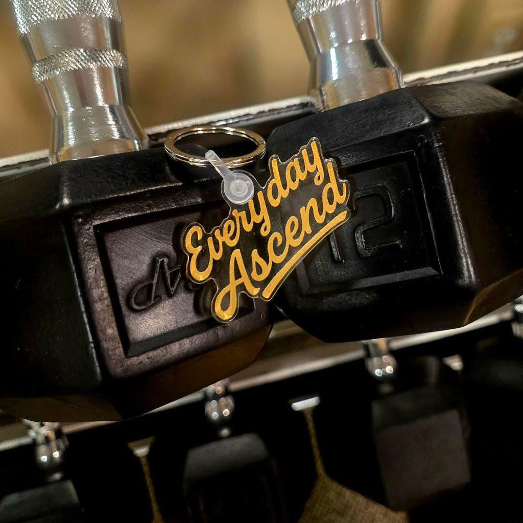 Company Logo Die Cut Acrylic Keychain